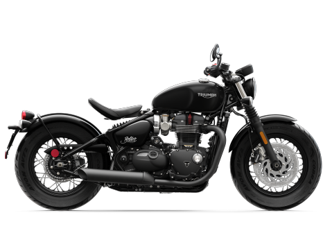 Triumph Bonneville Bobber Black vuosimallia 2018.