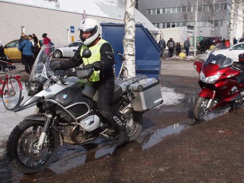 Kun nyt on aikaa niin pystyy menemään samalla lailla kuin nuorena.