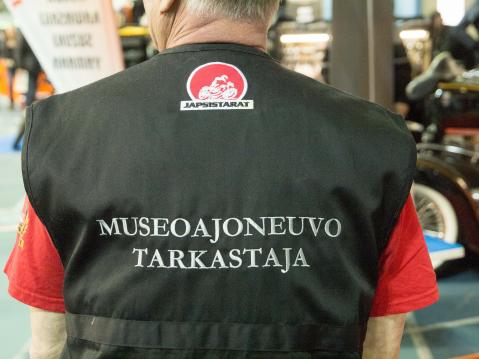 Japsistarat. Museoajoneuvotarkastaja.