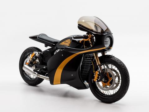 PJ Grakauskaksen rakentama Indian Scout Bobber.