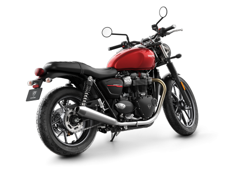 Vuosimallin 2019 Triumph Street Twin.