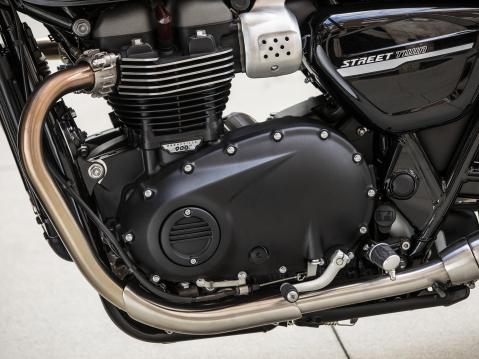 Vuosimallin 2019 Triumph Street Twin.