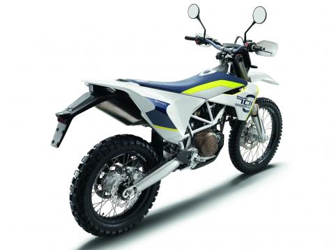 Mallivuoden 2019 Husqvarna 701 Enduro.