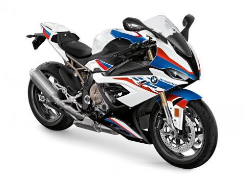 Uusi vuosimallin 2019 BMW S 1000 RR.