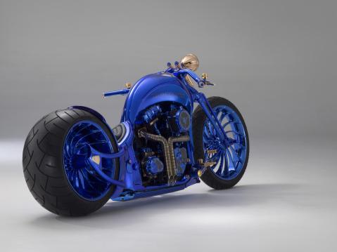 Bundnerbike Harley-Davidson Blue Edition by Bucherer.