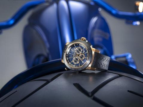 Bundnerbike Harley-Davidson Blue Edition by Bucherer.