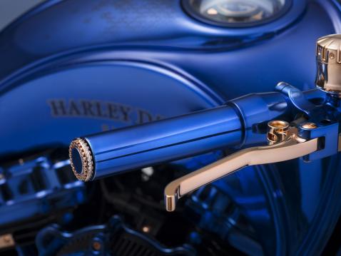 Bundnerbike Harley-Davidson Blue Edition by Bucherer.