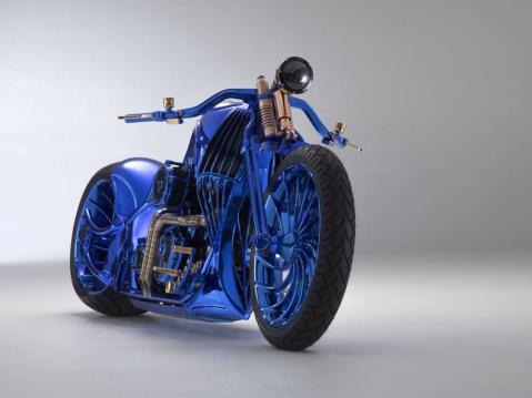 Bundnerbike Harley-Davidson Blue Edition by Bucherer.