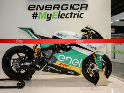 Energican E-Moto-luokan pyora.