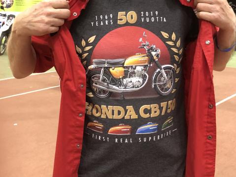 Honda CB750 50 vuotta.