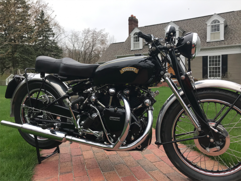 1953 Vincent Black Shadow Series C