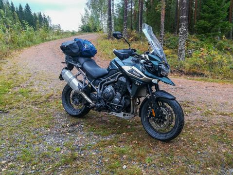 Triumph Tiger 1200 XCA. Kuva Tommi Lumiaho.