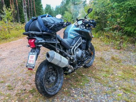 Triumph Tiger 1200 XCA. Kuva Tommi Lumiaho.