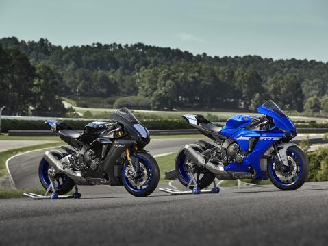 2020 Yamaha YZF-R1M ja YZF-R1.