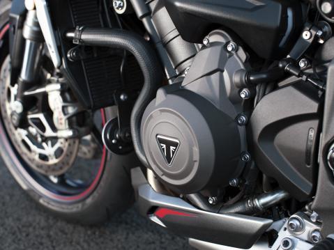 Uusi vuosimallin 2020 Triumph Street Triple RS.