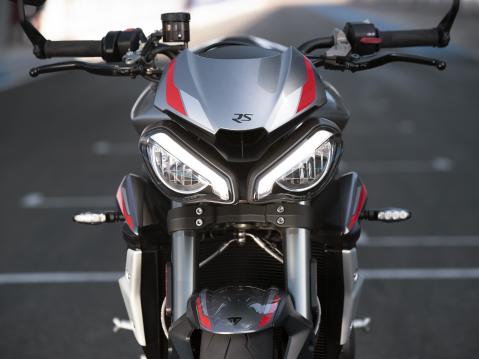 Uusi vuosimallin 2020 Triumph Street Triple RS.