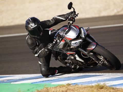 Uusi vuosimallin 2020 Triumph Street Triple RS.