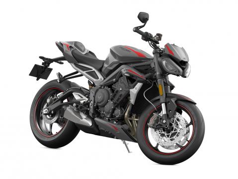 Uusi vuosimallin 2020 Triumph Street Triple RS.