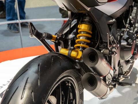 Hondan CB4X -konsepti Milanon EICMA-messuilla marraskuussa 2019.