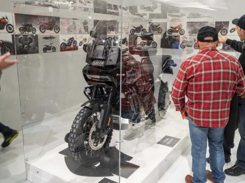 Harley-Davidson Pan America 1250 Styling Model EICMA:ssa 2019.