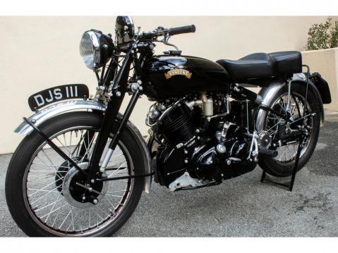 1953 Vincent Series C Black Shadow.