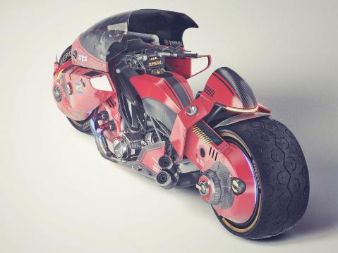 James Qiun Akira-bike design.