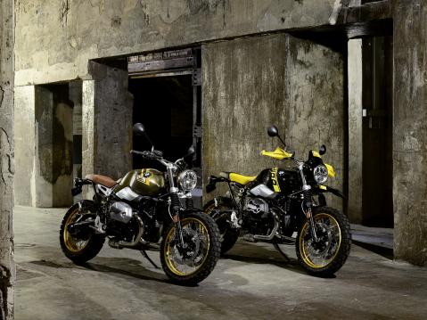 BMW R nineT Scrambler ja Urban G/S.