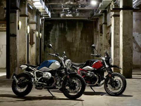 BMW R nineT ja nineT Scrambler.