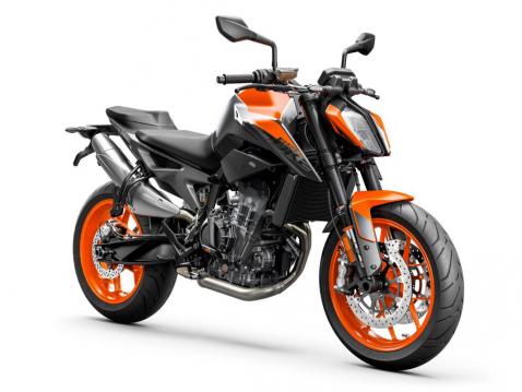 KTM:n uusi 890 Duke vuosimallia 2021.