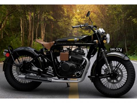 Janus Motorcyclesin Halcyon 450 -malli.