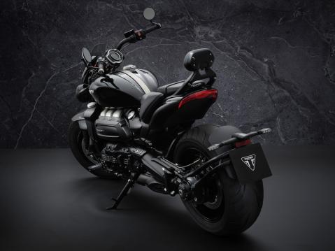 Triumph Rocket 3 GT Triple Black limited edition.