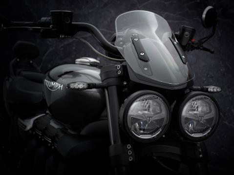 Triumph Rocket 3 GT Triple Black limited edition.