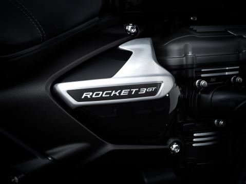 Triumph Rocket 3 GT Triple Black limited edition.