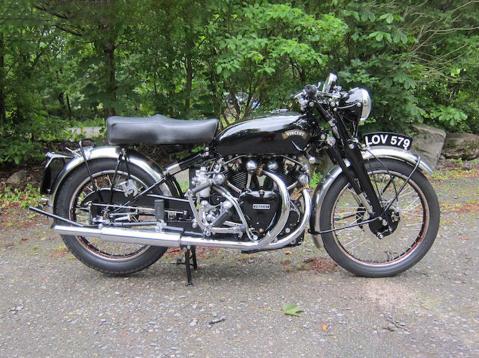 1951 Vincent-HRD 998cc Black Shadow.