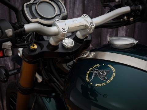 2021 Triumph Scrambler Steve McQueen limited edition.