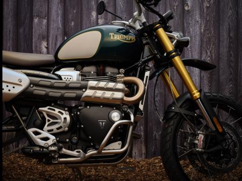 2021 Triumph Scrambler Steve McQueen limited edition.