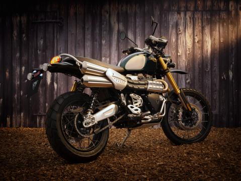 2021 Triumph Scrambler Steve McQueen limited edition.