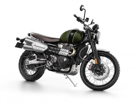 2021 Triumph 1200 Scrambler XC.