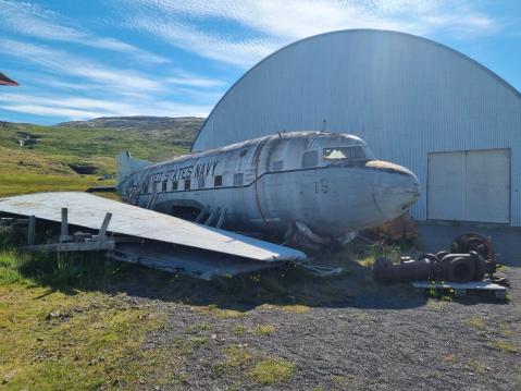 Vanhahko DC-3.