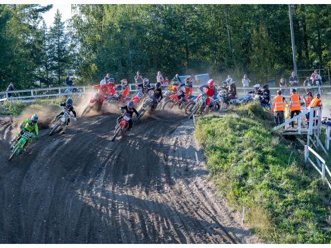 MX TOP250 Open B -ryhmä, Heinola 2021. Kuva MX-liigan Tiedotus.