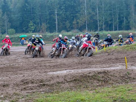 MX-liiga, Sipoo 2021. MX TOP250 Open D, kuva MX-liigan Tiedotus.