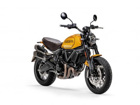 Vuosimallin 2022 Ducati Scrambler 1100 Tribute Pro.