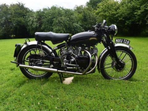 1953 Vincent Black Shadow.