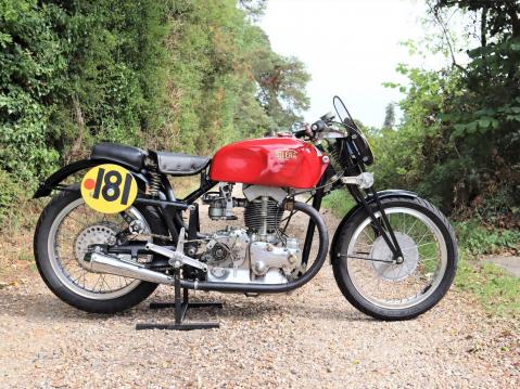 1948 Gilera Saturno Racing Motorcycle.