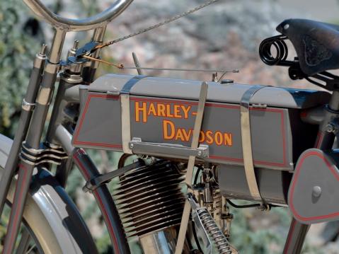 1908 Harley-Davidson Strap Tank.