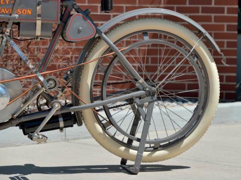 1908 Harley-Davidson Strap Tank.