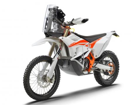 Mallivuoden 2024 KTM 450 Rally Replica.