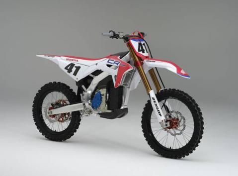 Honda CR Electric Motocrosser proto.