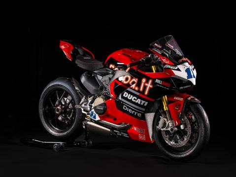 Panigale V2 Bulega 2023 World Champion Replica.