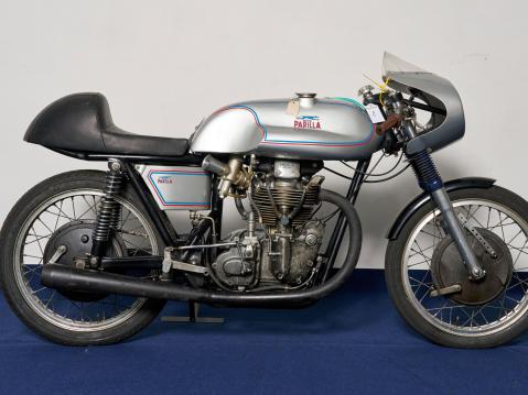 1961 Parilla 350cc Bialbero kispyörä.